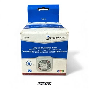 Intermatic TN311K 15 AMP 24-Stunden Innenbereich Plug-in Timer, weiß - Bild 1 von 4