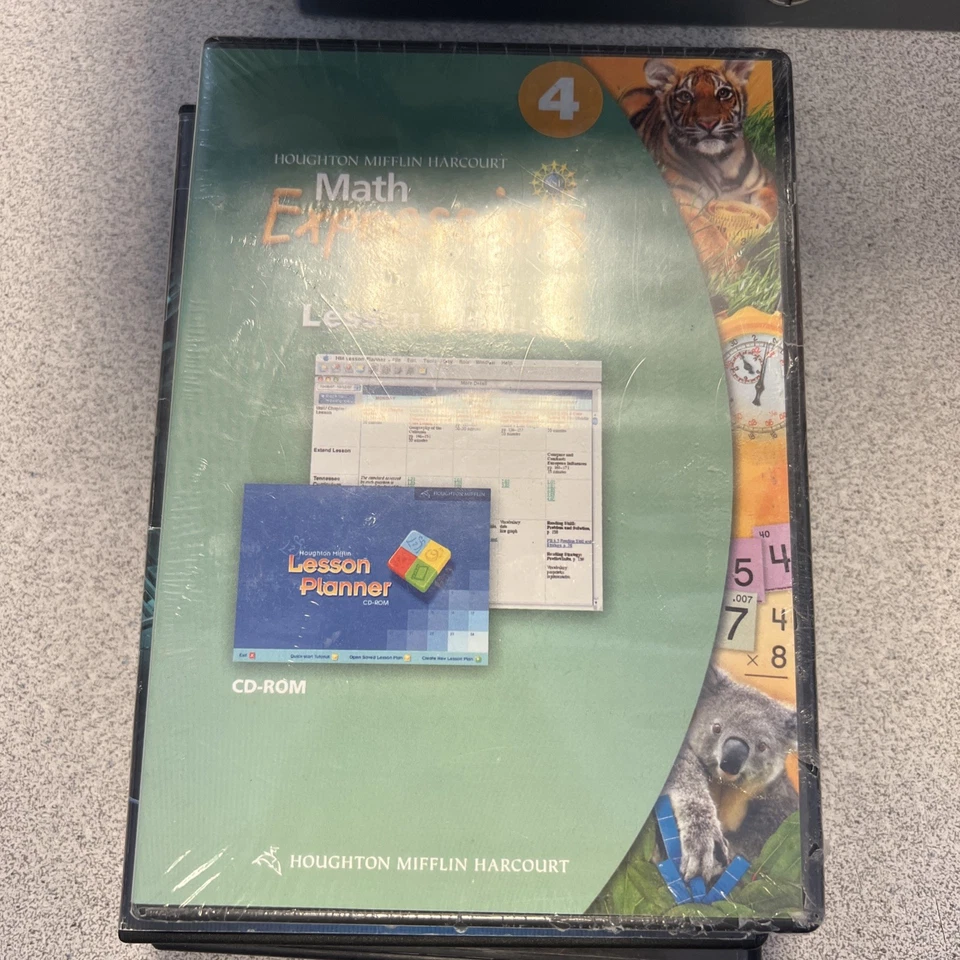 NEW Math Expressions: Lesson Planner CD-ROM Level 4 by HOUGHTON MIFFLIN - Image 1 of 1