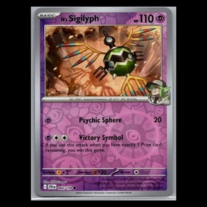 Journey Together - N's Sigilyph - 064/159 - Reverse Holo - TCG Pokemon Card - Picture 1 of 1