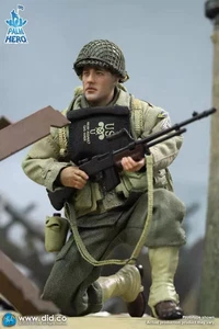 DID XA80012 WWII US 2nd Ranger Battalion Private First Class Reiben 1/12 FIGURE - Picture 1 of 9