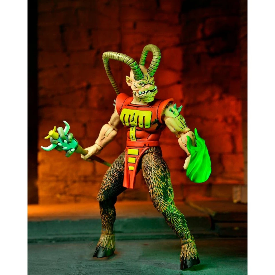 Figura Articulada NECA Savanti Romero 7" TMNT Eastman & Laird + Cetro de Tiempo Foto 1 de 3