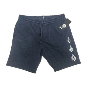 Volcom Roundabout Fleece Short dunkelblau Größe M - Bild 1 von 3