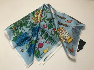 Echo grün Daumen Seide Bandana Schal, Einheitsgröße, Multi blau Stil EN1409 - Bild 1 von 7