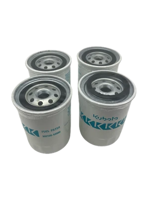 Filtro de combustible genuino Kubota HH166-43560 4 paquetes/ 16631-43560 19090-55580 16631-99540 Foto 1 de 3