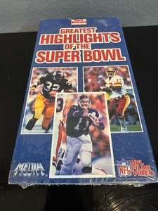 NEW VHS Greatest Highlights Of The Superbowl Sports Illustrated Vintage SEALED - Picture 1 of 3