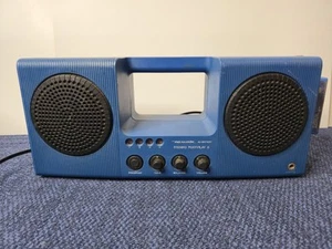 Realistic Stereo PortiPlay 8 Track Player Vintage Boombox 14-918 | Blue | Works - Picture 1 of 7