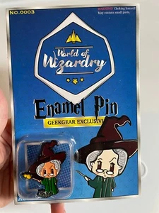 Prendedor Geek Gear World Wizardry Harry Potter Professor McGonagall excl Nuevo en Paquete 003 - Imagen 1 de 1