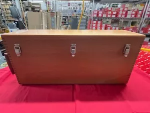 Brown & Sharpe 599-588-9918 Holzkoffer für 18 Zoll Vernier Höhe Gage Vintage! - Bild 1 von 12