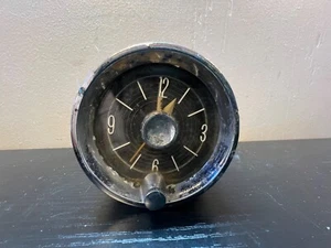 1959 GM CHEVROLET CADILLAC OLDSMOBILE BUICK CLOCK with Bracket and wing nut! OEM - Picture 1 of 9
