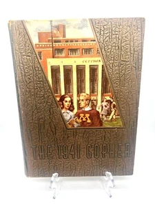 University of Minnesota at Minneapolis The Gopher Yearbook 1941 College Rare - Picture 1 of 13