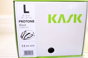 Kask Protone - Rennradhelm - Schwarz Large | Brandneu mit Etikett | Originalverpackt - Bild 1 von 10