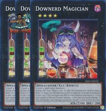 Yugioh! 3x Downerd Magician RA01-EN035 Super Rare 1st Ed NM