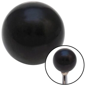 Black Shift Knob w/ 1/2-20 Insert Shifter Auto Manual Custom Automatic Brody - Picture 1 of 5