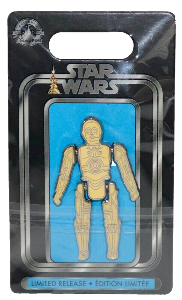 Disney Star Wars C3PO Articulated Action Pin in Plastic