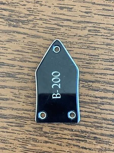 Genuine Washburn B-200 Guitar Truss Rod Cover Free Shipping - Picture 1 of 4