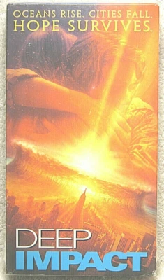 DEEP IMPACT - VHS 1998 - ROBERT DUVALL - MORGAN FREEMAN - PARAMOUNT 330823 - NEW - Image 1 of 4