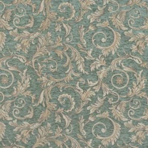 Royalty  leaf Chenille 54" Wide upholstery furniture Fabric drapery - Picture 1 of 1