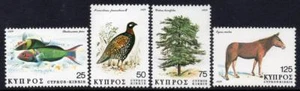 Cyprus MNH 1979 SG523-26 Flora and Fauna - Picture 1 of 1