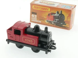 Matchbox 43 E Superfast Steam Locomotive 4345 MIB Box Boxed 1611-22-85 - Picture 1 of 7