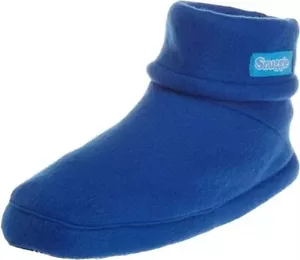 Snuggie Slippers Fleece Soft Skid Resistant Soles Royal Blue Mens Size 8/9 - Picture 1 of 2
