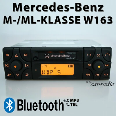 Original Mercedes W163 Radio Audio 10 BE3200 Bluetooth Radio MP3 M ML Klasse - Bild 1 von 4