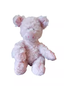 Aurora Pink Pig Plush Fuzzy Piglet Stuffed Animal Bean Bag 14" - Picture 1 of 6
