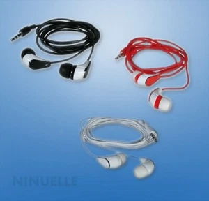 In-Ear Kopfhörer 1,2 m Kabel, 3,5mm Anschluss, Stereo - Bild 1 von 1
