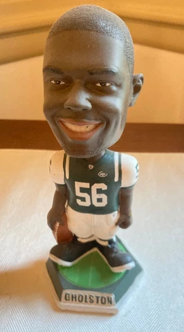 NFL Knuckle Heads Vern Gholston Bobblehead New York Jets Ohio State Buckeyes Cover