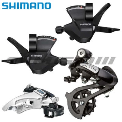 Shimano Altus 3×8 Speed Derailleur Set Groupset FD-M310 RD-M310 SL-M315 Shifter - Image 1 of 4