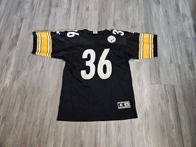 Camiseta deportiva vintage Starter Pittsburgh Steelers Jerome Bettis talla 48  Foto 1 de 4