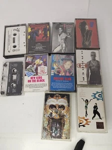 lot of 8+ pop soul r&b rap cassette tapes mc hammer michael jackson Janet  - Picture 1 of 5