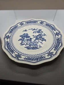 Masons Manchu England Ironstone Dinner Plate Blue (1) - Picture 1 of 4