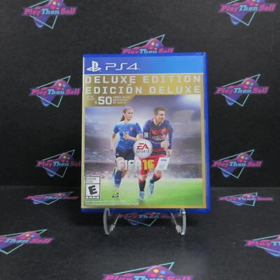Восстановленный FIFA 16 Deluxe издание PS4 PlayStation 4 полный - 1 год Warran... - Изображение 1 из 4