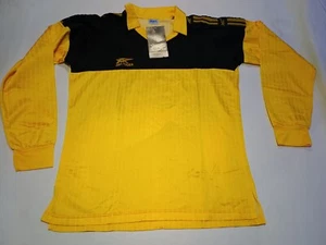 Asics Tiger Vintage 80 's Goalkeeper soccer jersey football shirt , M , BNWT - Picture 1 of 9