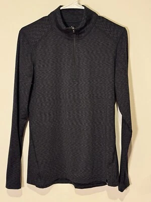 Top REI de peso medio capa base media cremallera para mujer (L) Foto 1 de 4