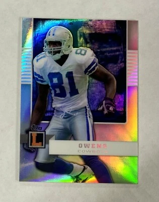 TERRELL OWENS Topps REFRACTOR SP Parallel Variation #’d/99 - Image 1 of 2