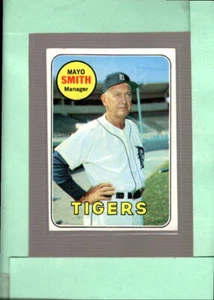 1969 Topps #40 Mayo Smith EX+ Excellent+ Tigers MG ID:56622 - Picture 1 of 2