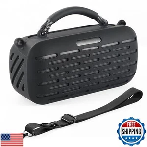 Housse Etui en Silicone pour Enceinte Portable Bose SoundLink Max, Protecteur de Voyage - Photo 1/5