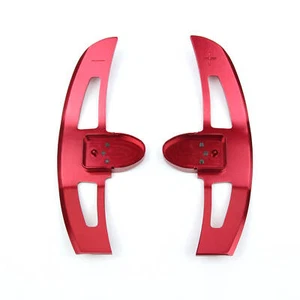 Billet Paddle Shifter Extension Buttons to suit Chevrolet Camaro 2010-2011 RED - Foto 1 di 5