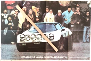 Poster Doppio Lancia Stratos Rallyes E Stratos Spaccato Com'E' Anni 70(P1) - Picture 1 of 2