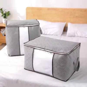 Large Anti Dust Clothes Storage Bag Quilt Blanket Storage Sort Home Organizer - Picture 1 of 14