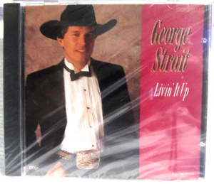 George Strait Livin It Up MCA Records 1990 Music CD ( NEW ) - Picture 1 of 2