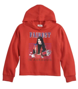 Disney Descendants Girls Evie "Fairest in Auradon" Graphic Red Hoodie - Picture 1 of 1