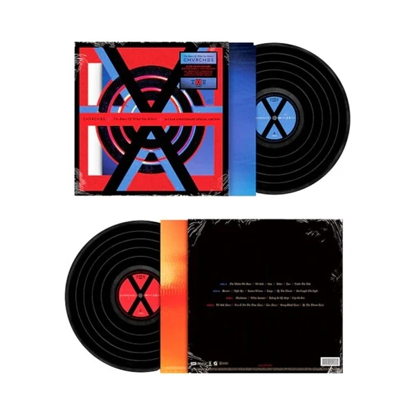 CHVRCHES - THE BONES OF WHAT YOU... (10TH ANNIVERSARY,2LP)  2 VINYL LP NEUF - Photo 1/1