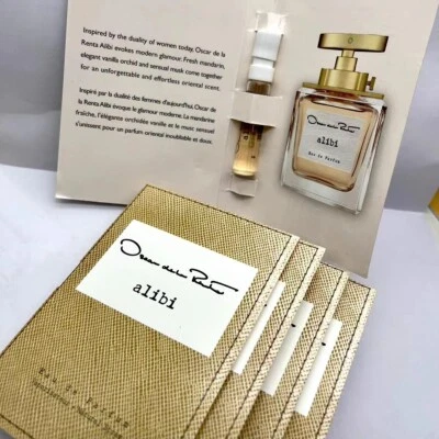 5 件 Oscar De La Renta Alibi 香水淡香水喷雾瓶 2 毫升/0.06 盎司 — 第 1/4 张图片