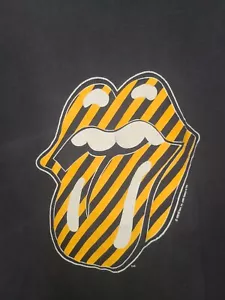RARA 1999 Camiseta de tripulación de los Rolling Stones Upstaging Lighting & Transport Company - Imagen 1 de 12