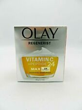 Olay Regenerist Vitamin C + Peptide 24 Max Hydrating Moisturizer 1.7oz NEW BOX