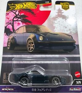 Hot Wheels 2024 Premium Car Culture Nissan Fairlady Z #3/5 Blue Japan Historic - Picture 1 of 4