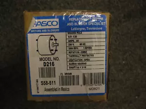 Fasco D216 Motor 1/25 PS 3000 U/min - Bild 1 von 2