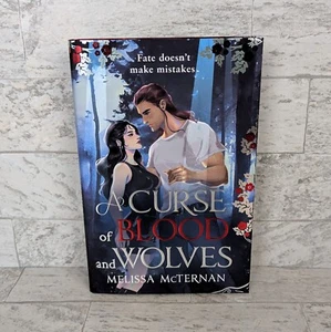 A Curse of Blood and Wolves Melissa McTernan Signed FairyLoot Romantasy - Picture 1 of 10